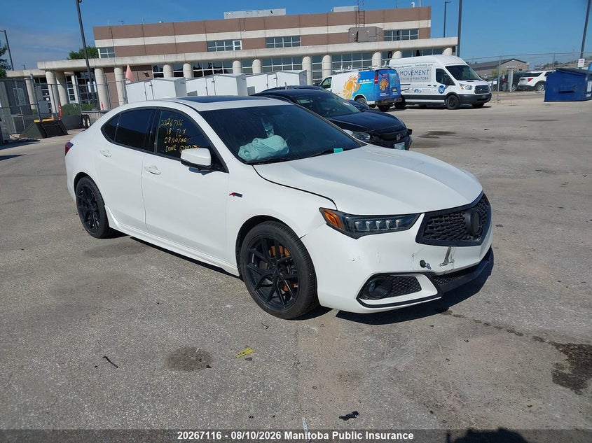 Vin: 19uub3f62ja802572, lot: 10278100, acura tlx v6 20181