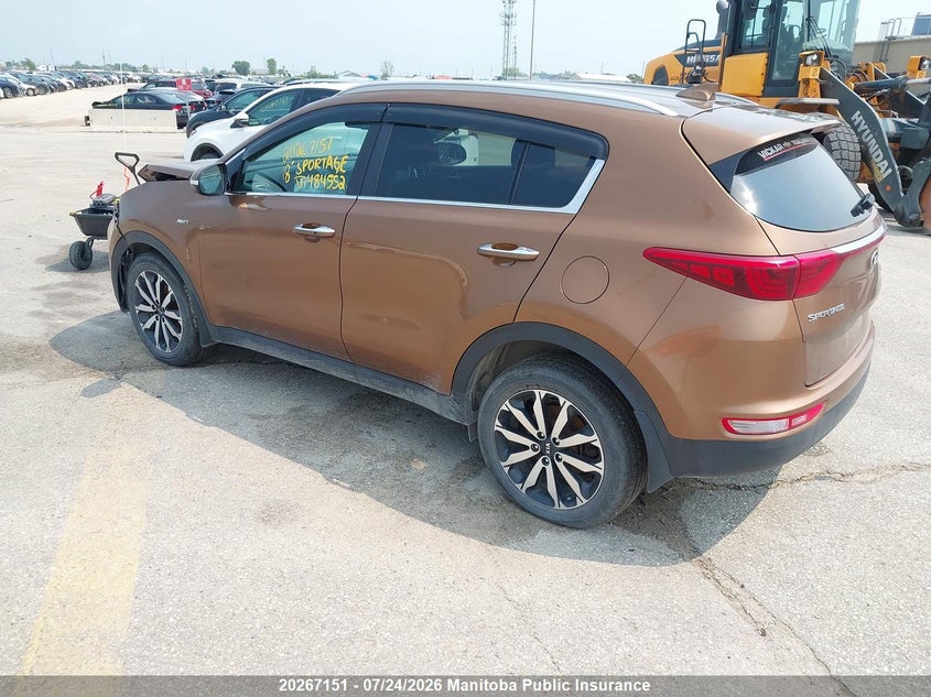Vin: kndpncac8j7484552, lot: 10278135, kia sportage ex premium 20183