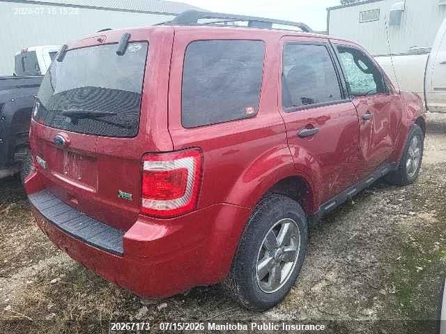 Vin: 1fmcu9dgxakc39666, lot: 10278157, ford escape xlt v6 20104