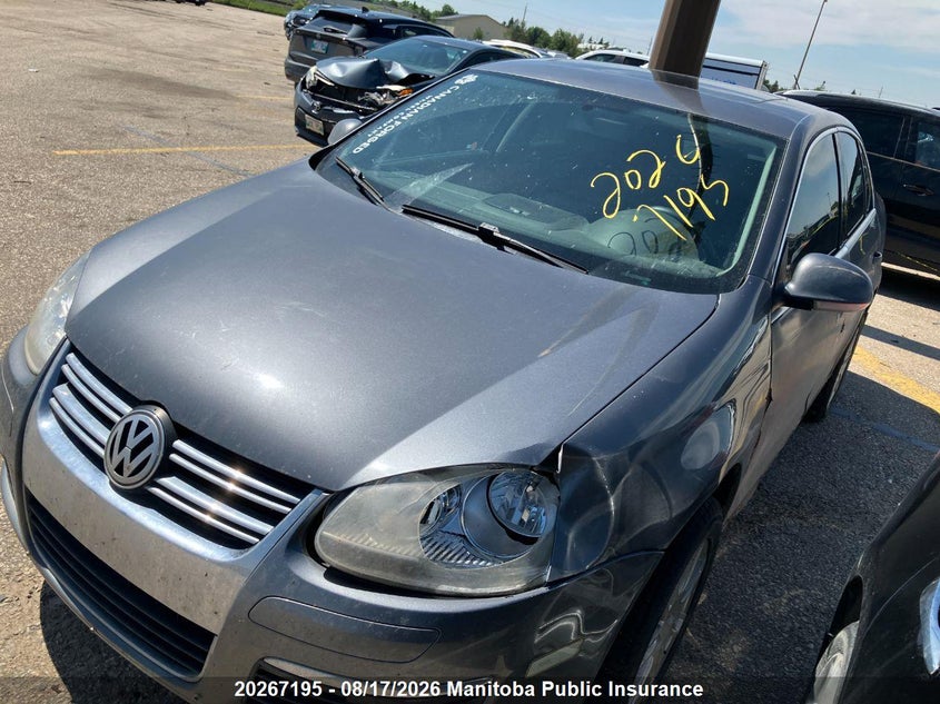 2006 Volkswagen Jetta, Лівий бік, IAAI, VIN 3VWNT81K96M763956 — фото 2