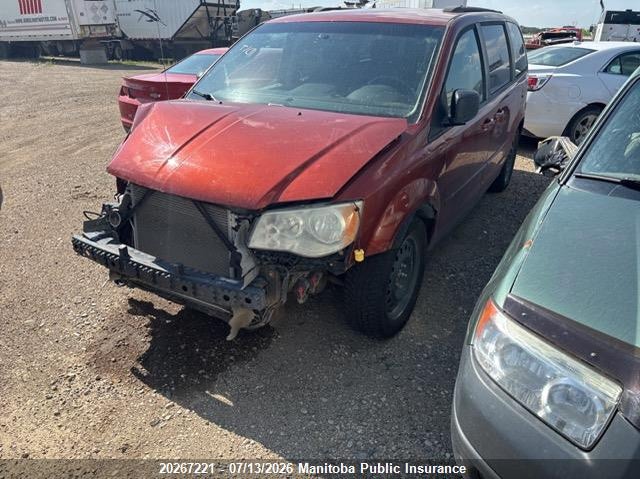 Vin: 2c4rdgbg5cr302084, lot: 10278205, dodge grand caravan sxt 20122