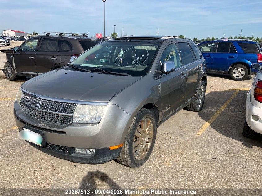 2008 Lincoln MKX, Water, IAAI, VIN 2LMDU88C48BJ36516 — photo 2