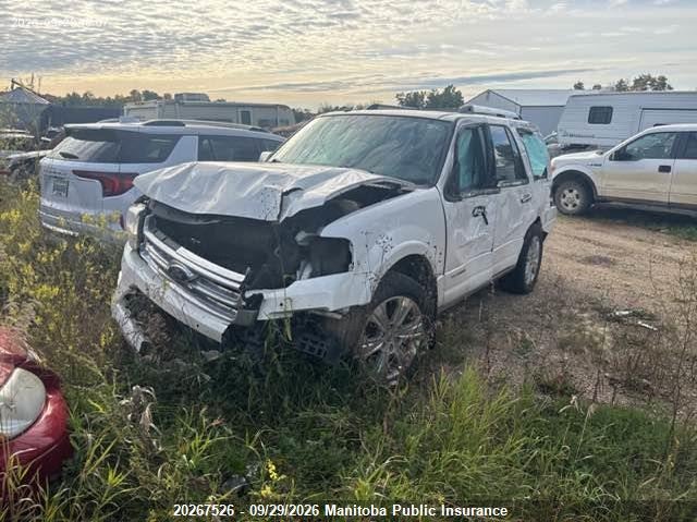 Vin: 1fmju1mt0fef11962, lot: 10278510, ford expedition platinum 20152