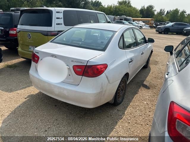 Vin: kmhdu4bd0au116964, lot: 10278518, hyundai elantra gl 20104