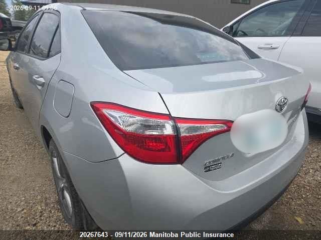 Vin: 2t1burhe1ec039226, lot: 10278627, toyota corolla le 20143