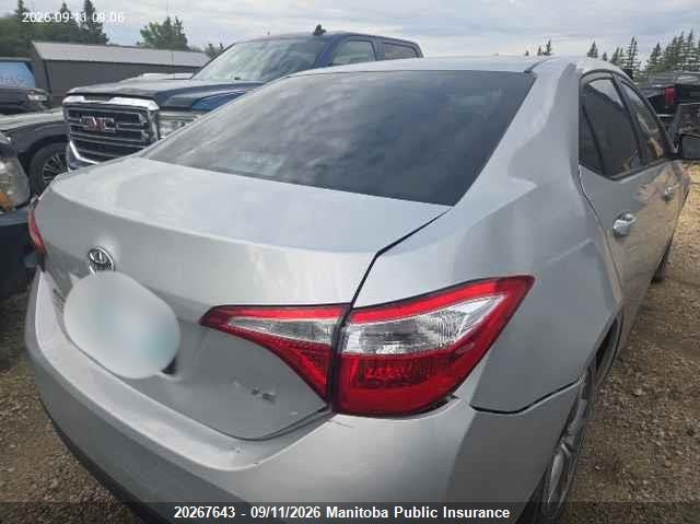 Vin: 2t1burhe1ec039226, lot: 10278627, toyota corolla le 20144