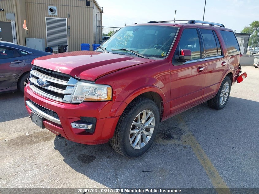 2016 Ford Expedition, Левый зад, IAAI, VIN 1FMJU2AT6GEF13467 — фото 2