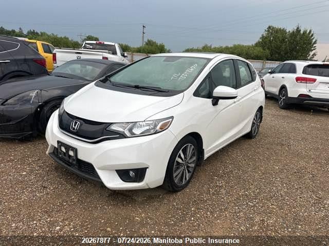 Vin: 3hggk5h76gm108364, lot: 10278861, honda fit ex 20162