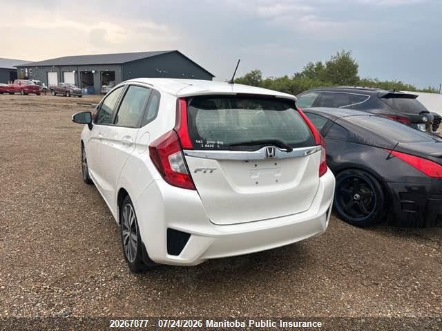 Vin: 3hggk5h76gm108364, lot: 10278861, honda fit ex 20163