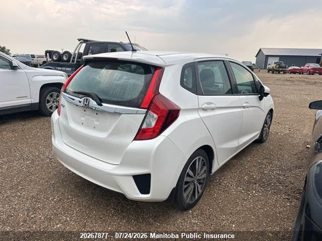 Vin: 3hggk5h76gm108364, lot: 10278861, honda fit ex 20164