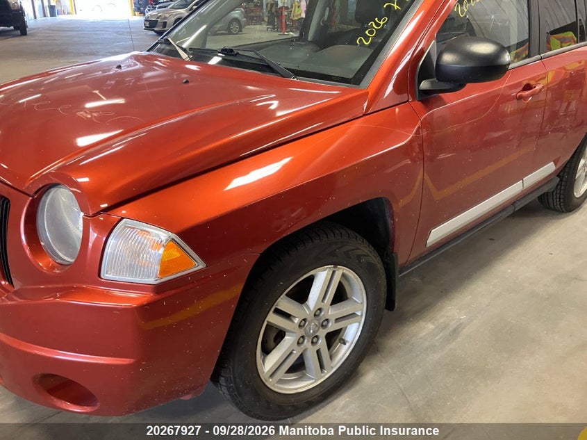 Vin: 1j4nf5fb4ad584997, lot: 10278911, jeep compass limited 20102