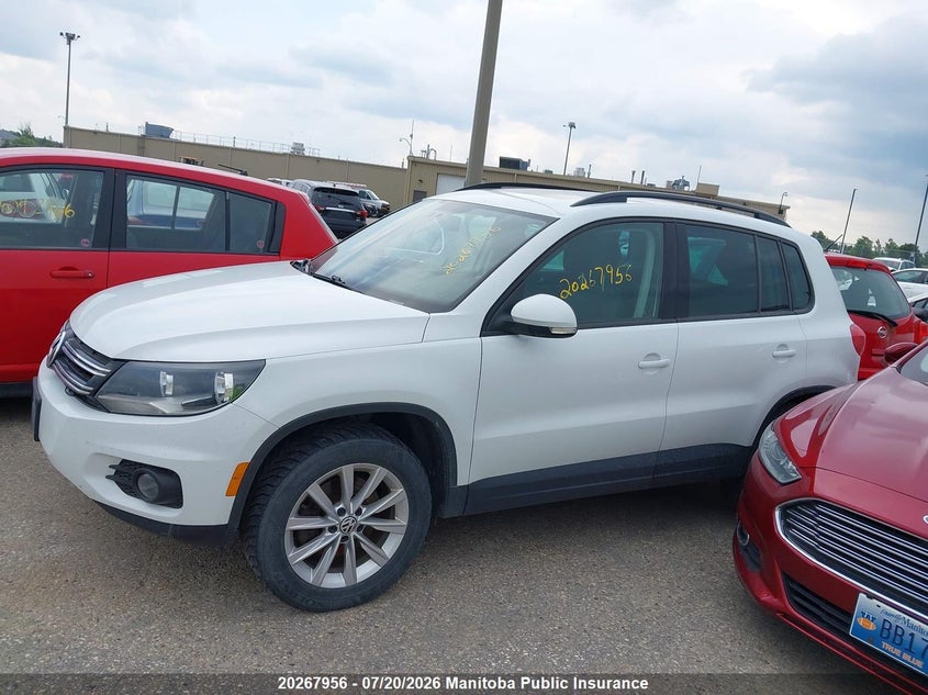 2015 Volkswagen Tiguan 2.0 Tsi VIN: WVGJV7AXXFW545327 Lot: 20267956