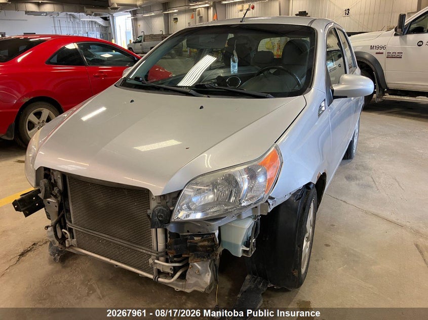 2011 Chevrolet Aveo, Front, IAAI, VIN 3G1TB6DG2BL110385 — photo 2