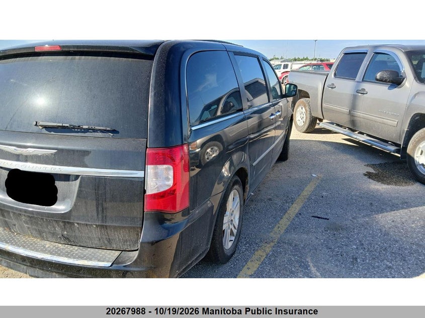 Vin: 2c4rc1cg4er184319, lot: 10278972, chrysler town & country touring 20144