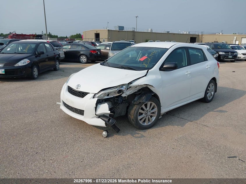 Vin: 2t1ku4ee4ac501862, lot: 10278980, toyota matrix 20102