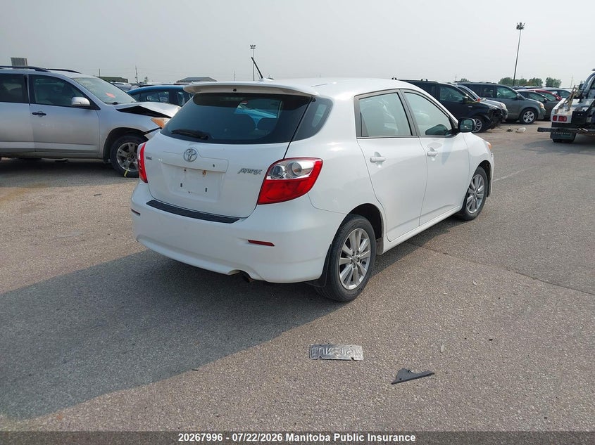 Vin: 2t1ku4ee4ac501862, lot: 10278980, toyota matrix 20104