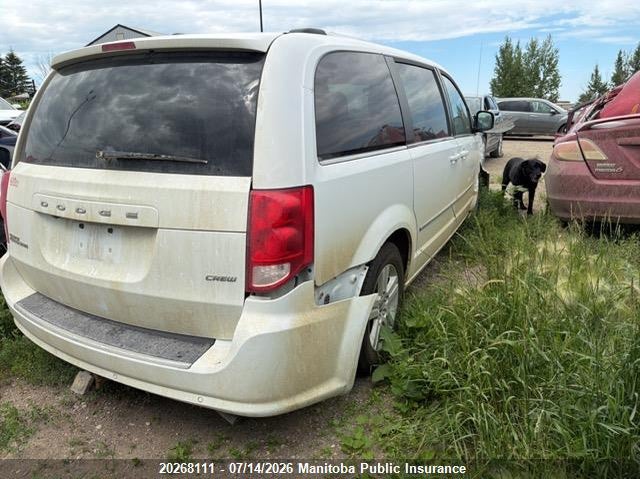 Vin: 2c4rdgdg1er144536, lot: 10279095, dodge grand caravan crew 20144