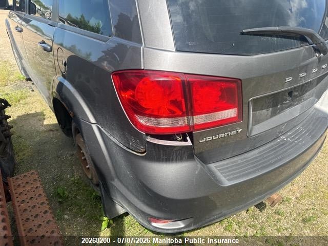 2012 DODGE JOURNEY SPORT UTILITY VEHICLE 3.6L V6 FI DOHC 24V NF4