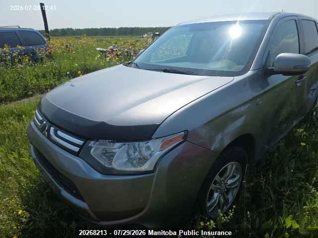 2014 Mitsubishi Outlander, Удар спереду, IAAI, VIN JA4JZ3AX0EZ606824 — фото 2