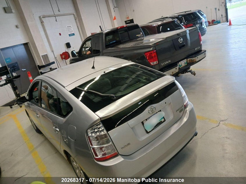 2009 TOYOTA PRIUS HATCHBACK 1.5L I4 FI DOHC 16V NF4