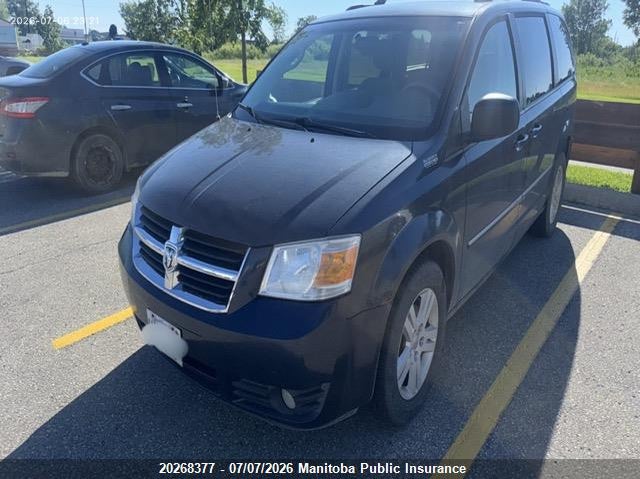 2008 Dodge Caravan, Hail, IAAI, VIN 2D8HN44H08R655578 — photo 2