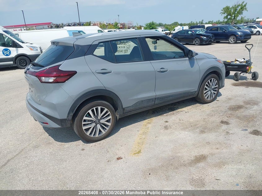 Vin: 3n1cp5cvxrl563394, lot: 10279392, nissan kicks sv 20244