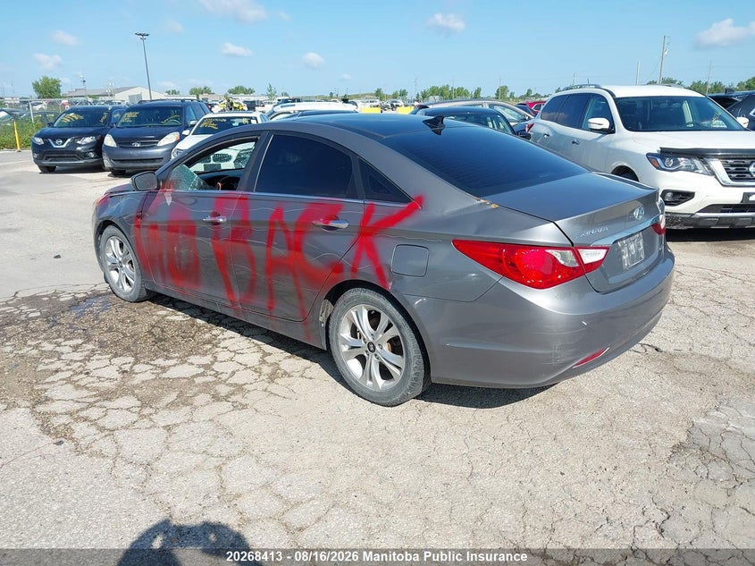 Vin: 5npec4ac2dh790441, lot: 10279397, hyundai sonata limited 20133