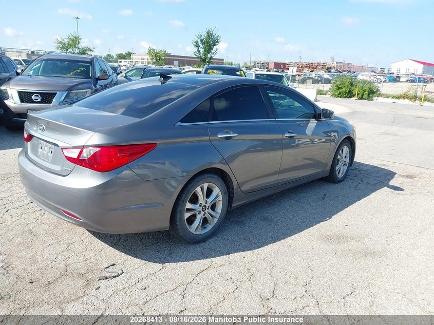 Vin: 5npec4ac2dh790441, lot: 10279397, hyundai sonata limited 20134