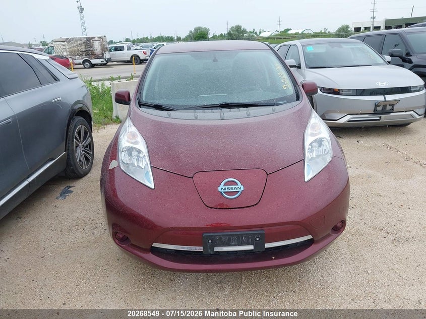2016 Nissan Leaf S VIN: 1N4BZ0CP1GC314519 Lot: 20268549