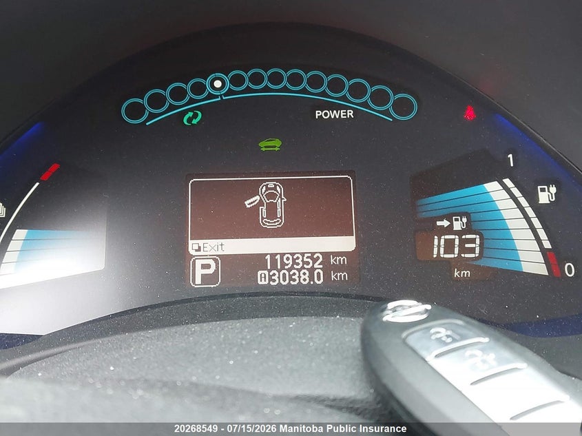 2016 Nissan Leaf S VIN: 1N4BZ0CP1GC314519 Lot: 20268549