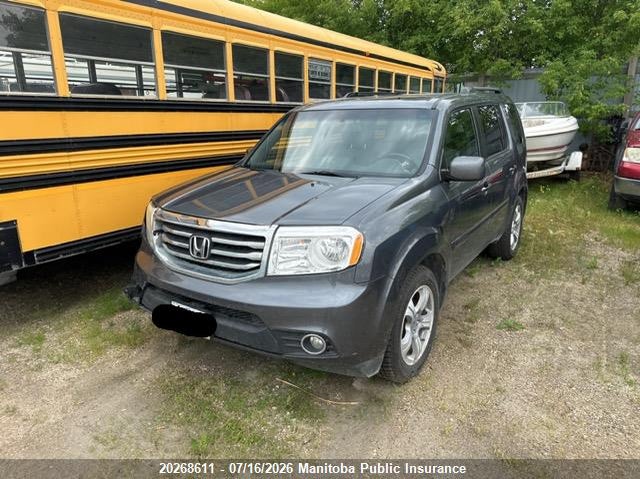 Vin: 5fnyf4h50db503771, lot: 10279595, honda pilot ex-l 20132