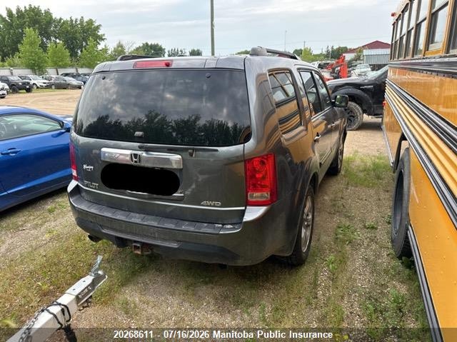 Vin: 5fnyf4h50db503771, lot: 10279595, honda pilot ex-l 20134