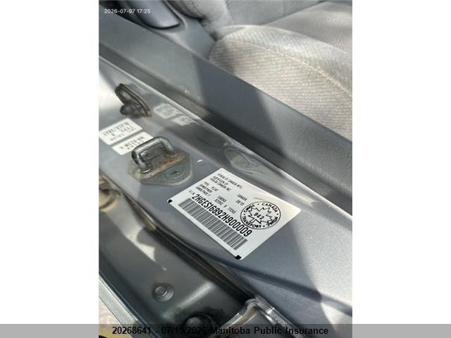 2002 HONDA CIVIC SEDAN 1.7L I4 FI SOHC 16V F
