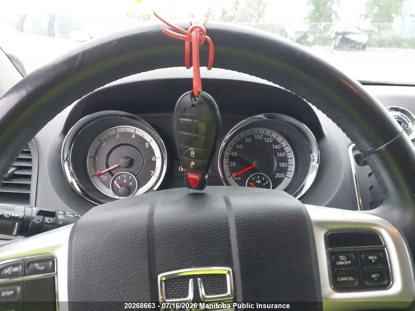 2015 Dodge Grand Caravan Se VIN: 2C4RDGBG5FR555197 Lot: 20268663