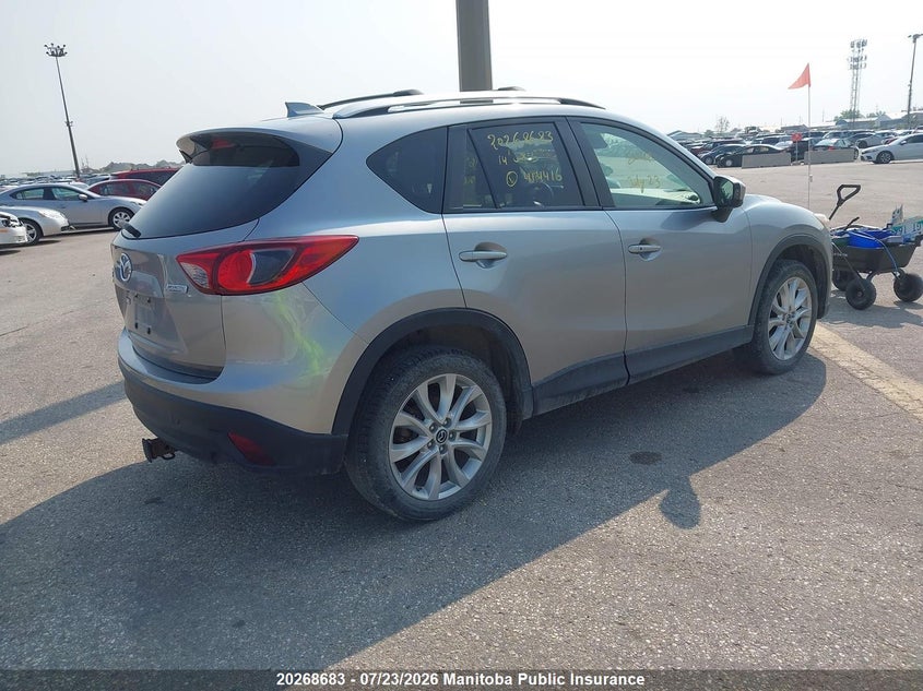 Vin: jm3ke4dy6e0414416, lot: 10279667, mazda cx-5 gt 20144