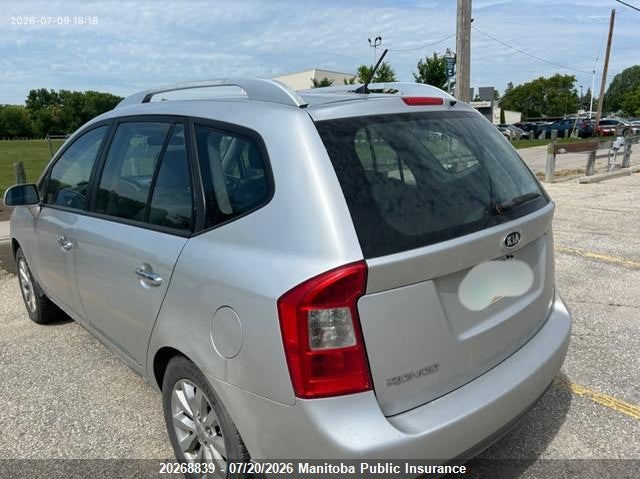 Vin: knahh8a83c7398344, lot: 10279823, kia rondo ex 20123