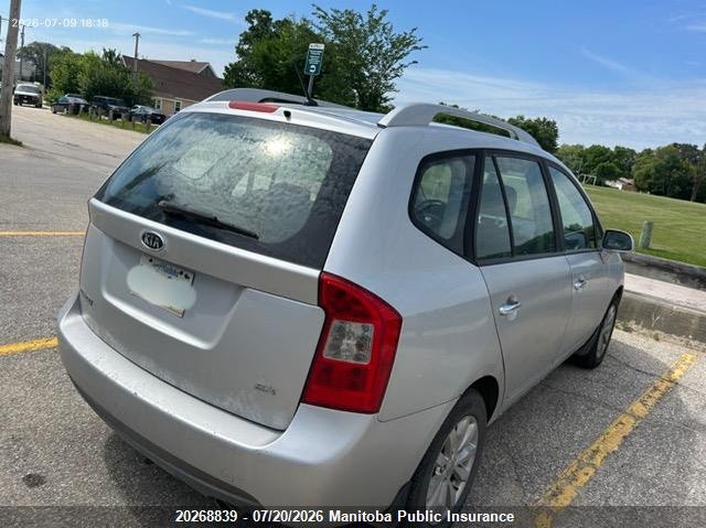 Vin: knahh8a83c7398344, lot: 10279823, kia rondo ex 20124
