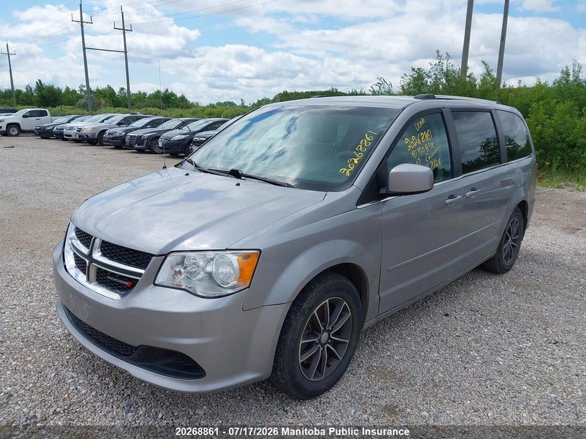 Vin: 2c4rdgbg9hr750898, lot: 10279845, dodge grand caravan sxt 20172