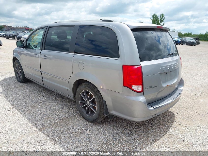 Vin: 2c4rdgbg9hr750898, lot: 10279845, dodge grand caravan sxt 20173