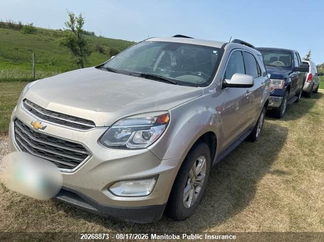 2016 Chevrolet Equinox, Град, IAAI, VIN 1GNFLFEK1GZ105318 — фото 2