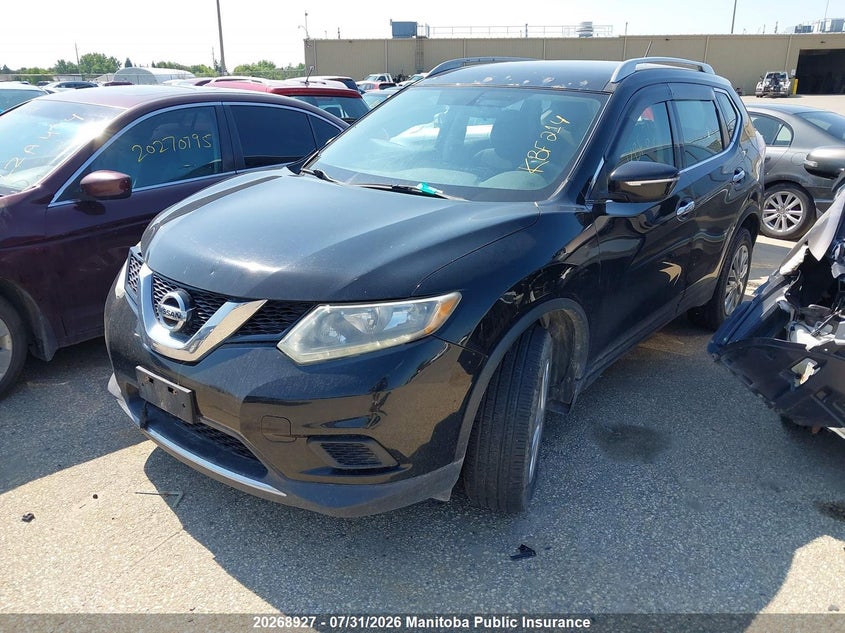 Vin: 5n1at2mv7ec822924, lot: 10279911, nissan rogue s 20142