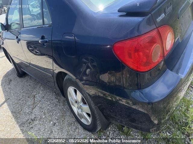 2005 Toyota Corolla, Hail, IAAI, VIN 2T1BR32E55C864841 — photo 2