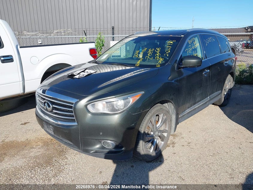 Vin: 5n1al0mm3dc300379, lot: 10279960, infiniti jx35 20132