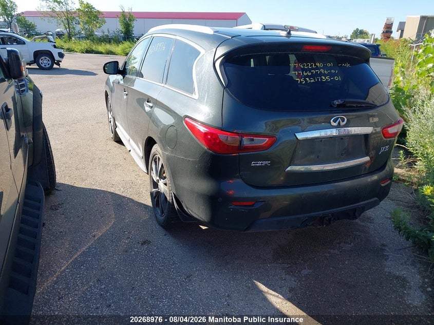Vin: 5n1al0mm3dc300379, lot: 10279960, infiniti jx35 20133