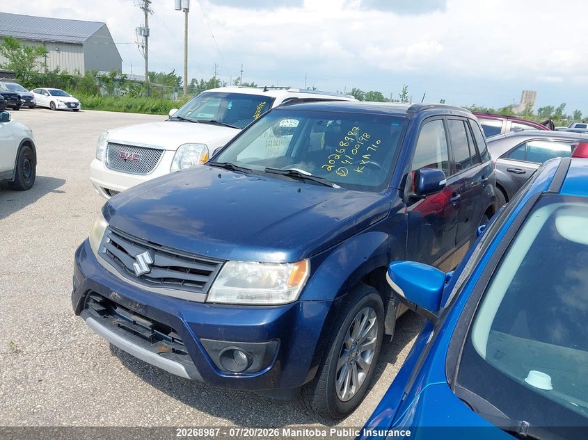 2013 Suzuki Grand Vitara Jlx VIN: JS3TD0D4XD4100198 Lot: 20268987