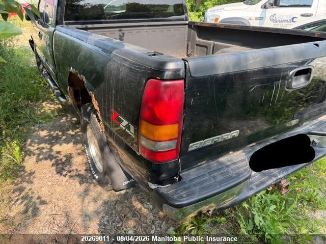 2003 GMC SIERRA 1500 EXT CAB PICKUP 5.3L V8 FI OHV F