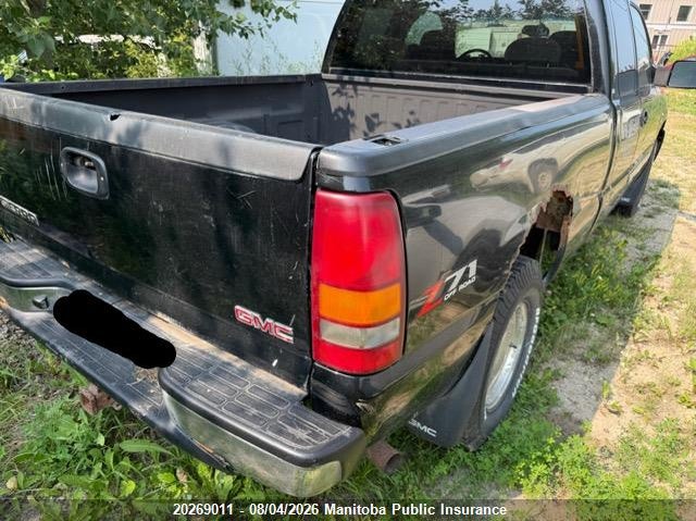 2003 GMC SIERRA 1500 EXT CAB PICKUP 5.3L V8 FI OHV F