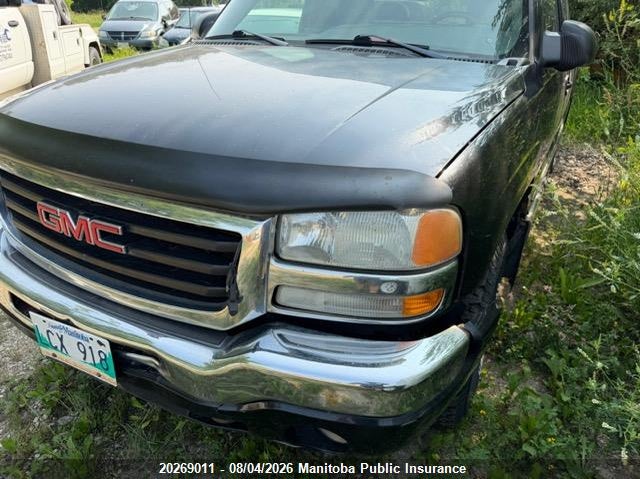 2003 GMC SIERRA 1500 EXT CAB PICKUP 5.3L V8 FI OHV F