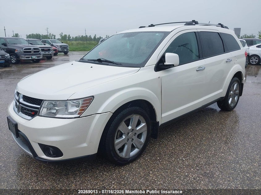 Vin: 3c4pddfg6ct397123, lot: 10279997, dodge journey r/t 20122