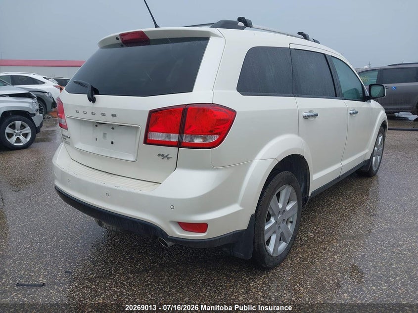 Vin: 3c4pddfg6ct397123, lot: 10279997, dodge journey r/t 20124